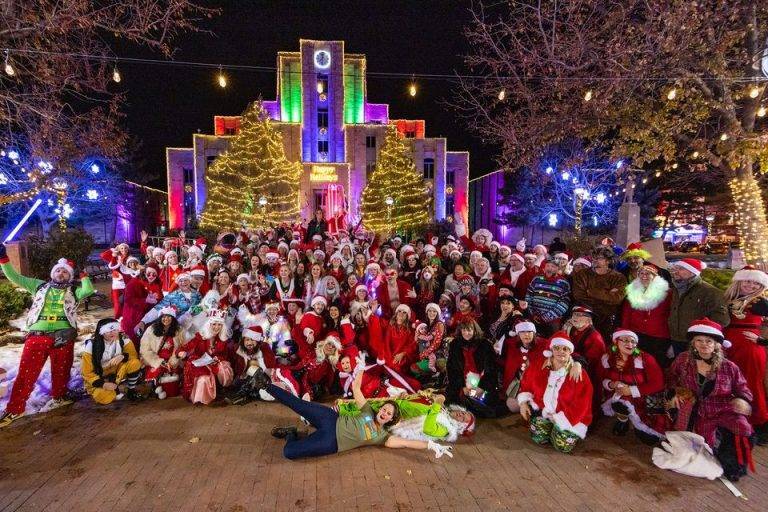 Boulder Colorado Holidays Santacon
